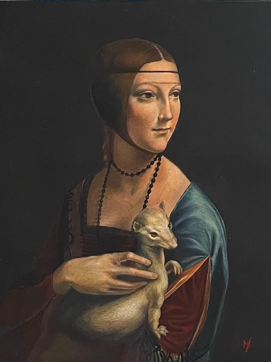 John — Temple · La dama del armiño, de Leonardo da Vinci